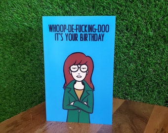 MTV Birthday Card (Funny Birthday Card, Pop Culture Card, TV Shows Greeting Card, 90's Card)