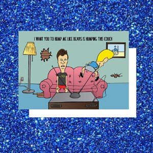 MTV Sexy Greeting Card (Pop Culture, Funny Sex Card, 90&#39;s Comedy Shows)