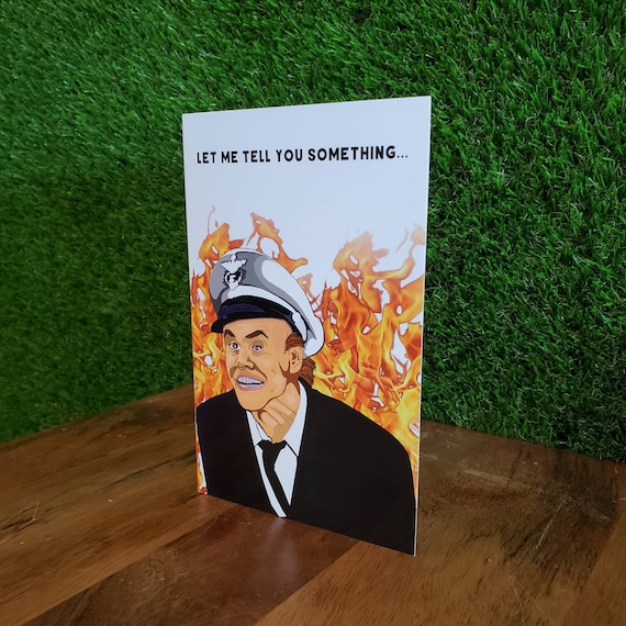 Fire Marshall Bill Birthday Card in Living Color TV Show Etsy