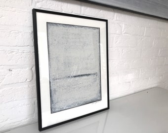 Abstrakte Kunst auf Aquarellkarton 300g/m2 30cm x 40cm/ 11,8x15,7inch, gerahmt