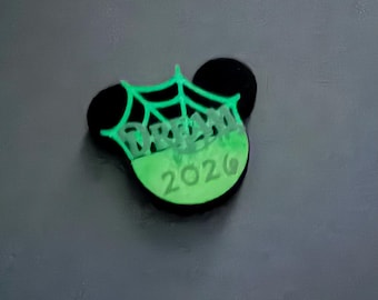 Halloween on the High Seas Glow in the Dark Disney Cruise Pixie Dusting or Fish Extender Magnets