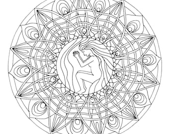 Cycle Mandala - Inner Winter and the gift of Letting Go and Resting