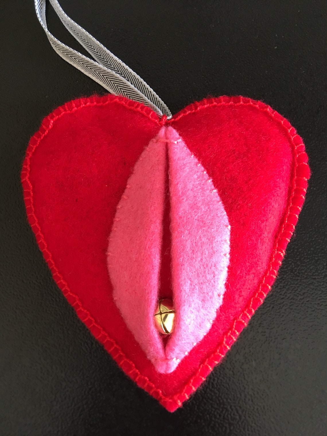 Make Your Own Felt Vulva Valentine Decoration Instructions Download Now Etsy