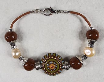 Earthy Elegance Handmade Bracelet