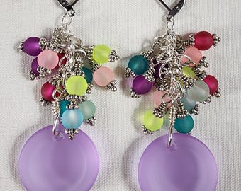 Pastel Party Dangle Earrings