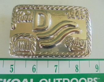 Bearded Dragon Lizard Chrome Finished Belt Buckle