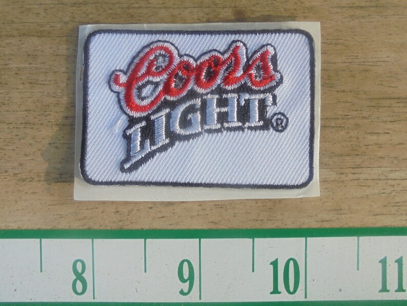 Coors Light Adhesive Hat Patch New2.25x1.5 Etsy