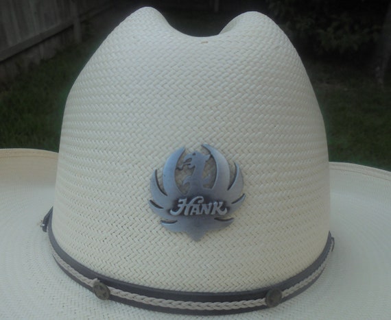 Cool Hank Williams Jr. Hank 1992 Hat /lapel PIN New