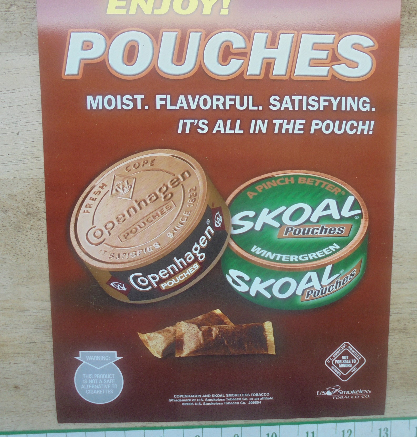 Copenhagen/Skoal pouches 2sided decal new Etsy