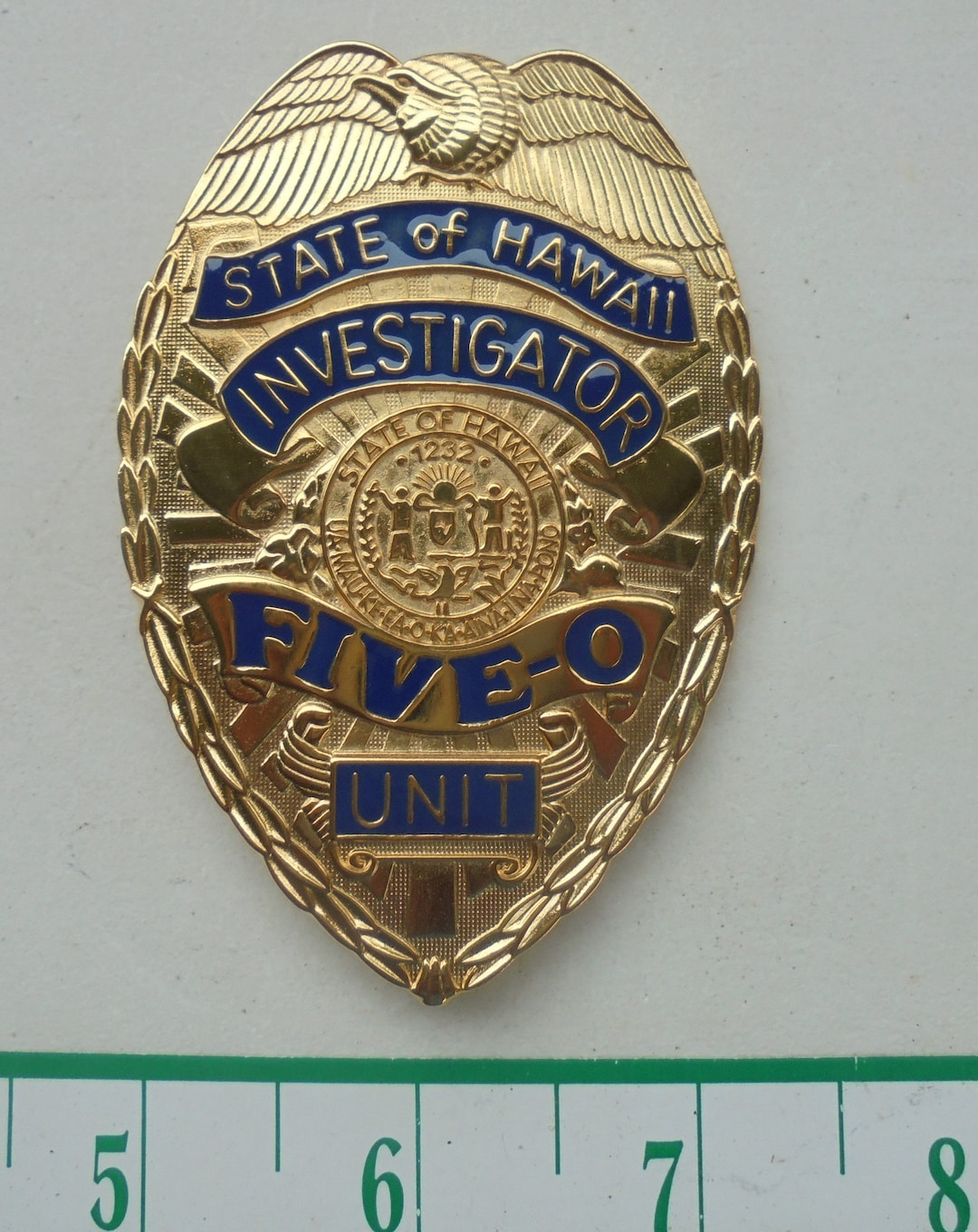 NEAT Hawaii 50 Investigator Badge Depicting Tv Series From Etsy