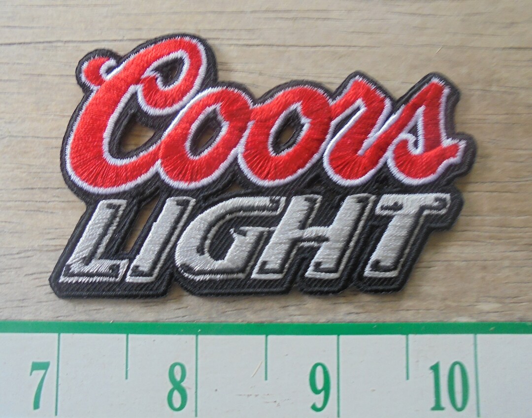 Coors Light Ironon Cloth Patch New/unused Etsy