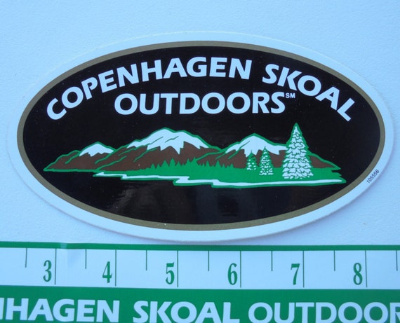 COPENHAGEN SKOAL OUTDOORS STICKER