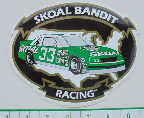Skoal Bandit Racing 8/" oval stickers