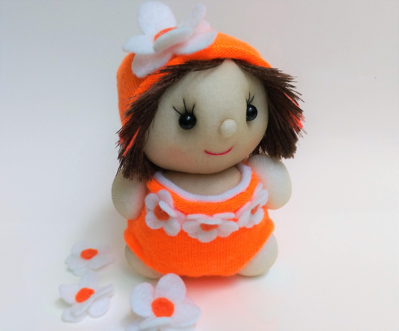 Handmade Doll, Doll From Socks, Decorative Doll, Rag Doll Etsy