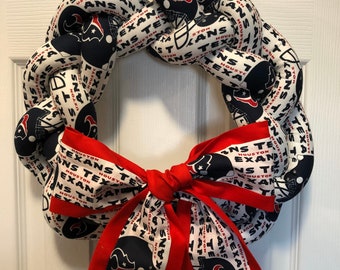 Houston Texans Wreath - Texans Football - NFL - Houston Texas - Texans Wreath