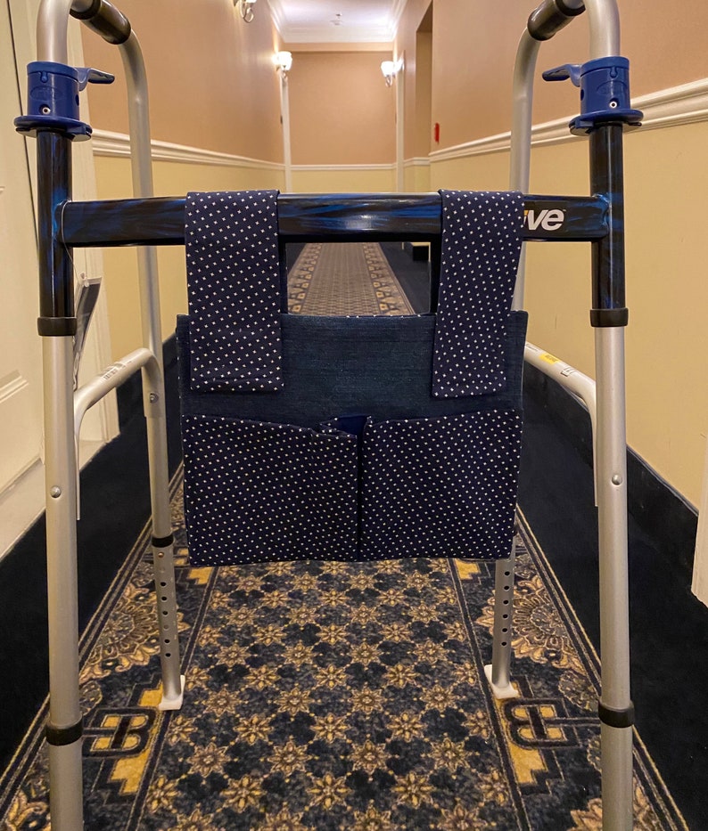 Walker Caddy Walker Organizer Walker Storage Custom Etsy