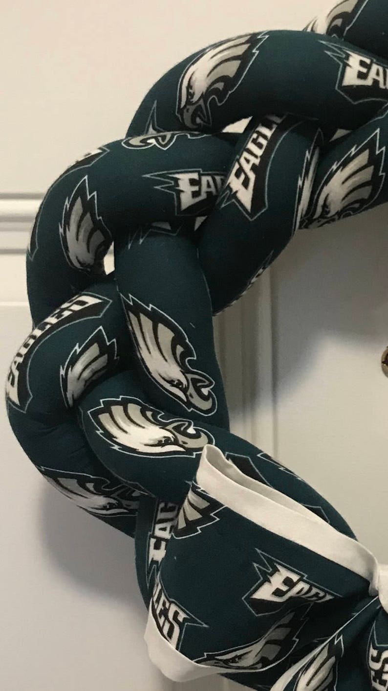 Philadelphia Eagles Wreath Eagles Football NFL Philly  Etsy