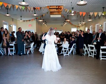 Bunting - Flags - Fall Wedding Decor - Autumn Wedding