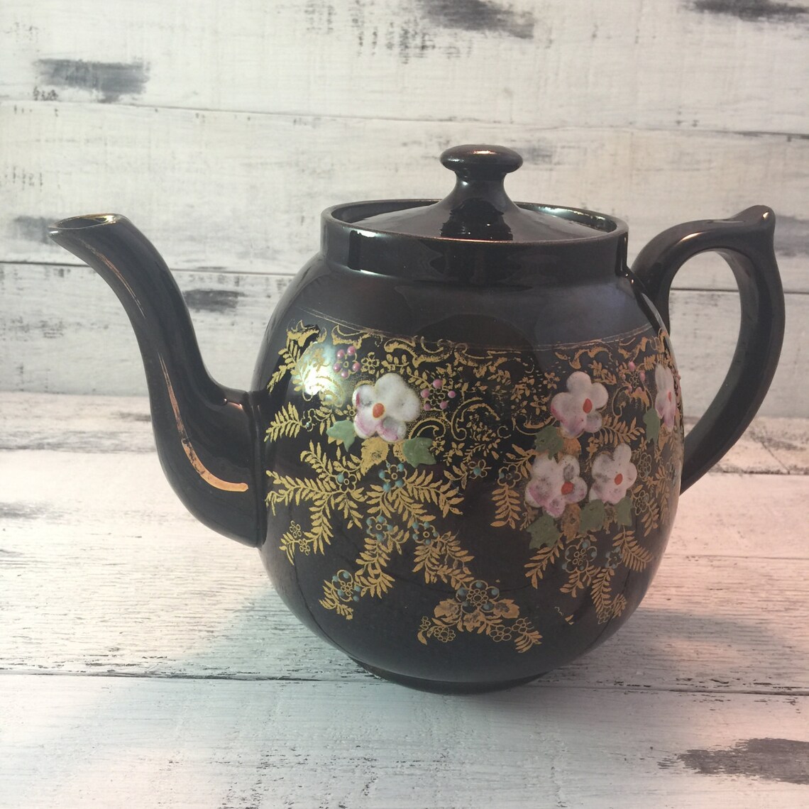 Vintage John Sadler Teapot Etsy