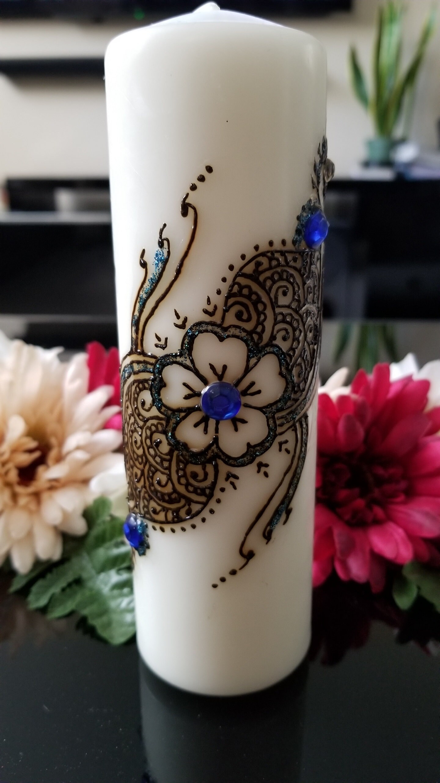 Henna Candle Etsy