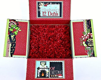 Care Package Kit - Christmas - 12 Days of Christmas/Missionary Care Package/Christmas Care Package - Elder Full Kit