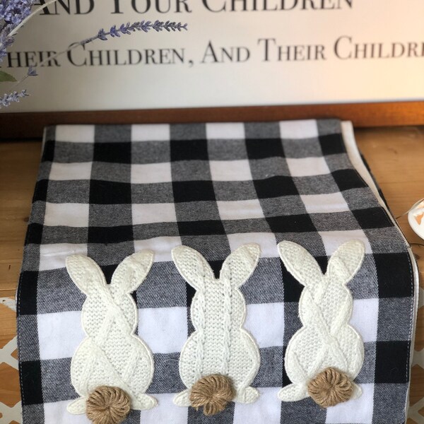 Buffalo Check Table Runner Etsy