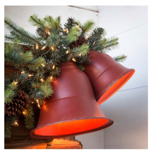 Big Red Christmas Bells 