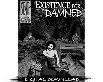 Existence for the Damned #3, comic series, anthology, horror, romance, slasher, 1970s, 1990s, mature, EftD