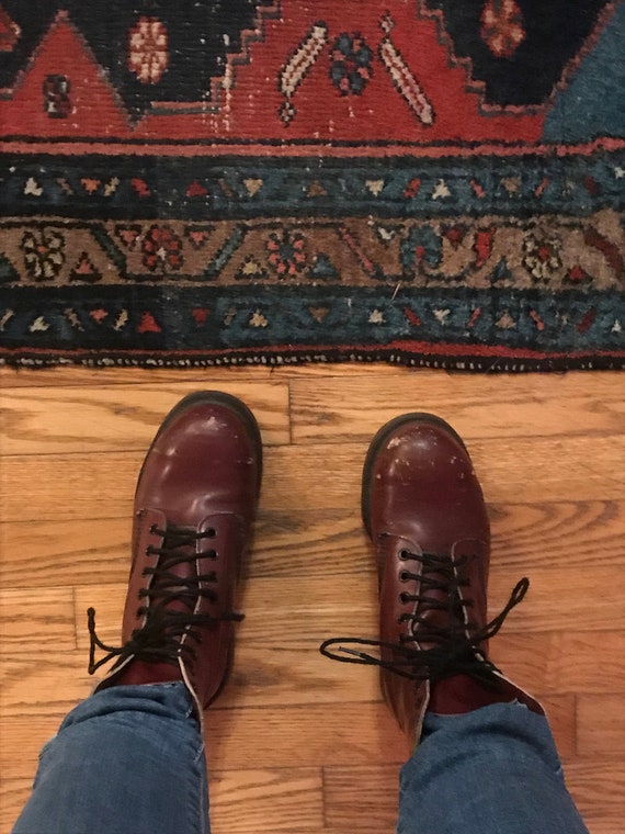 wicked vintage old original doc martins made in En