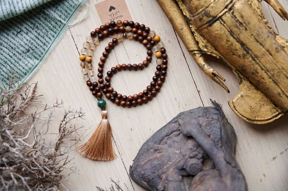 Spiritual necklaces deals beads