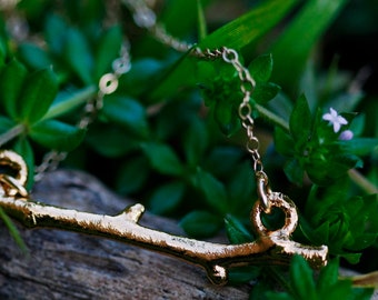 Twig Bar Necklace