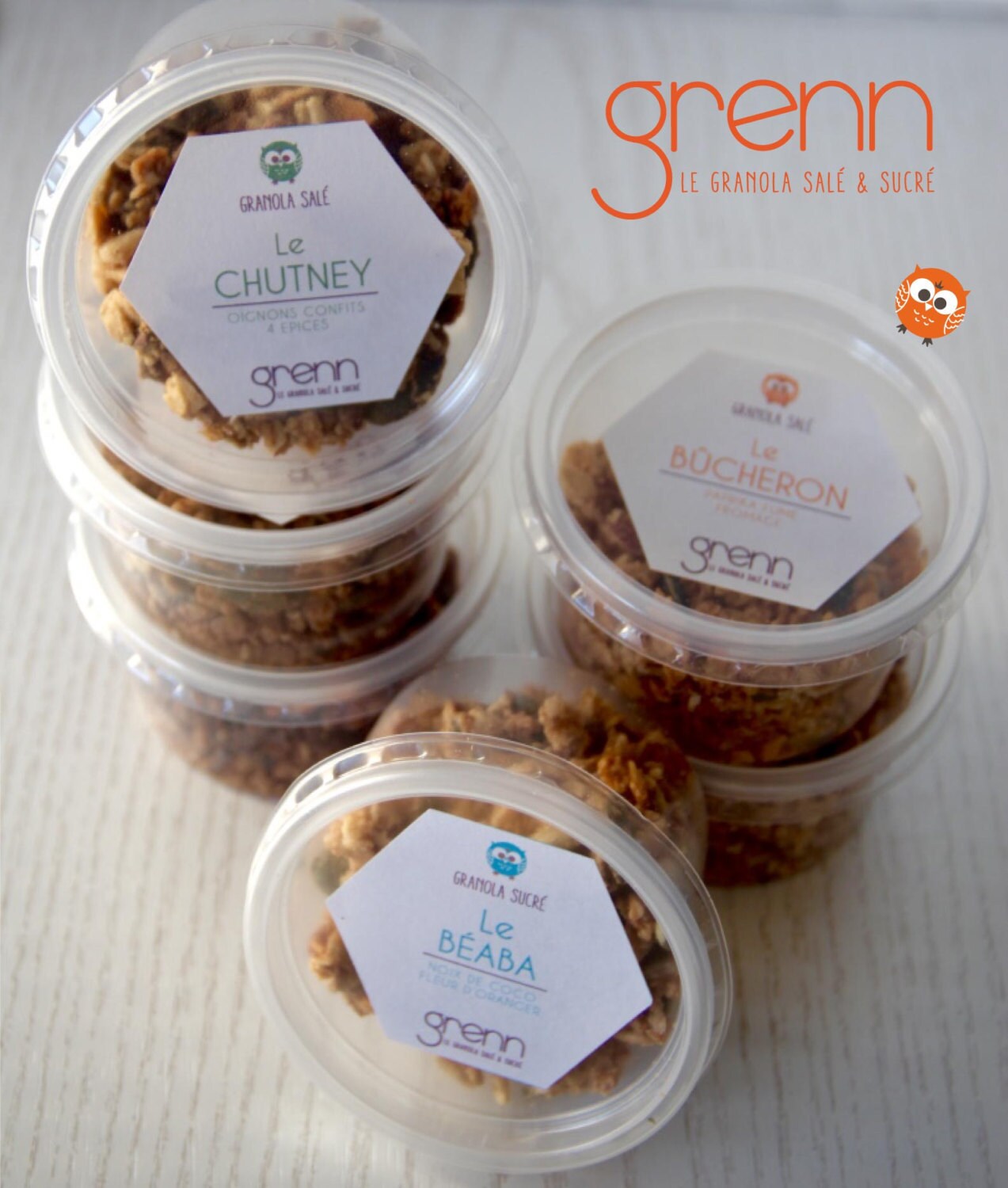 Granola Salé et Sucré - Pack Découverte 6 Recettes X 30G