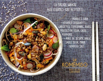 Granola salty miso rice / ginger - LE KOMEMISO - kraft 125g or 250g bag