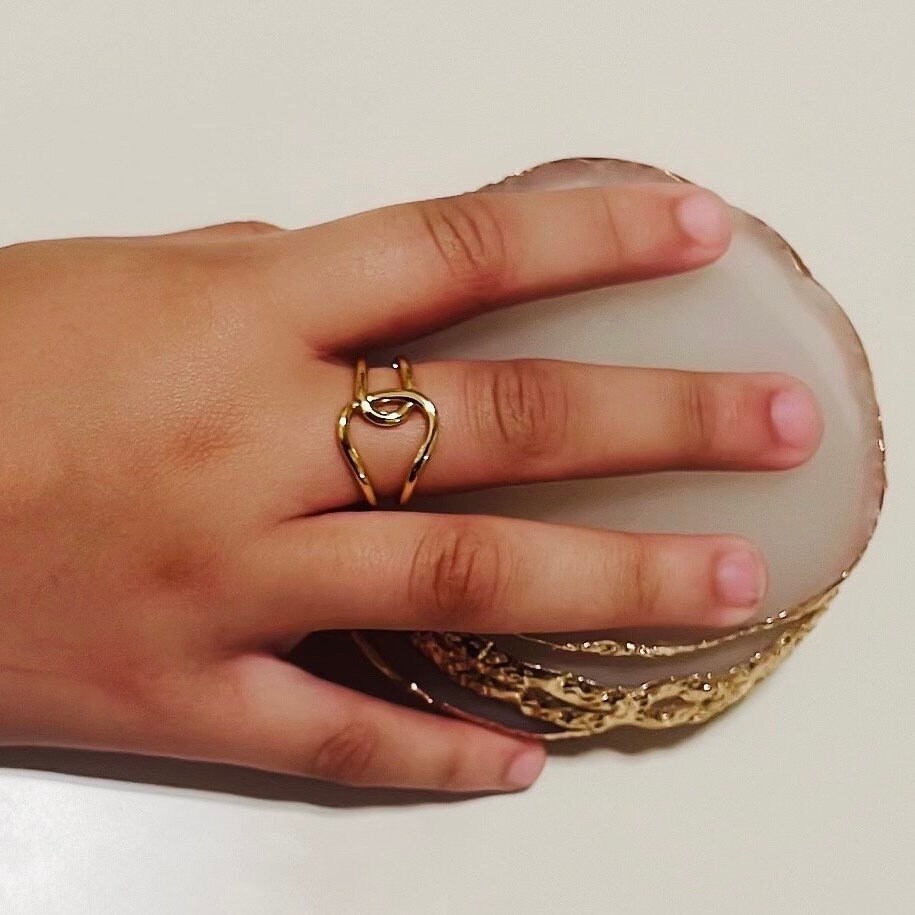 ★Hei★ sv925 overlap ring MUSINSA | HEI [sv925] overlap ring