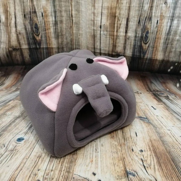 Elephant Themed Guinea Pig Fleece Bed