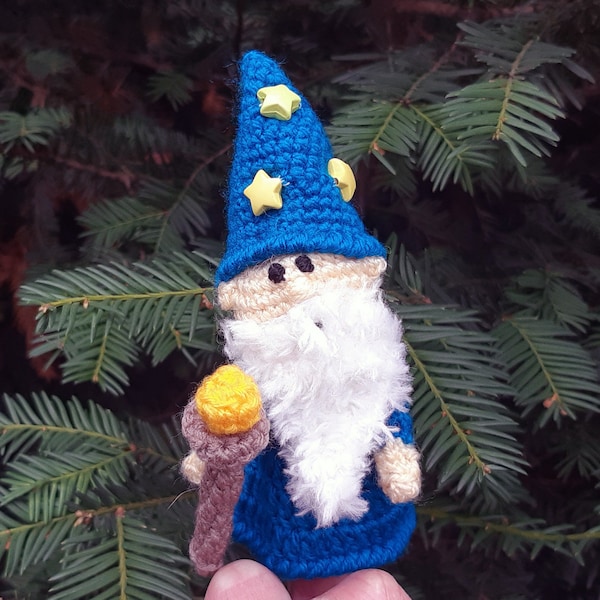 Wizard finger puppet wizard toy merlin  wizard gift gandalf plush wizard Grad gift  for Father's Day Sorcerer plush graduation gift sorcerer