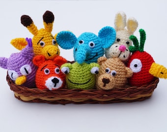 Animal Easter Egg Cozy Set: Waldorf Toy, Easter Basket Stuffers