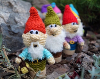 Gnome finger puppets, Snow white puppet, toys for toddlers