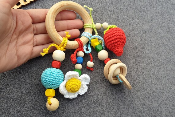 crochet baby teether