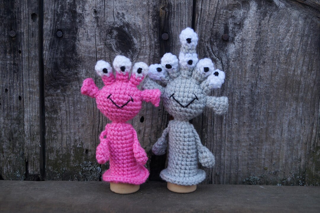Alien Finger Puppets – Space Monsters, Set of 2 - Etsy