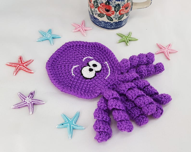 Octopus decor Octopus coaster Octopus decoration Sea Animals Etsy