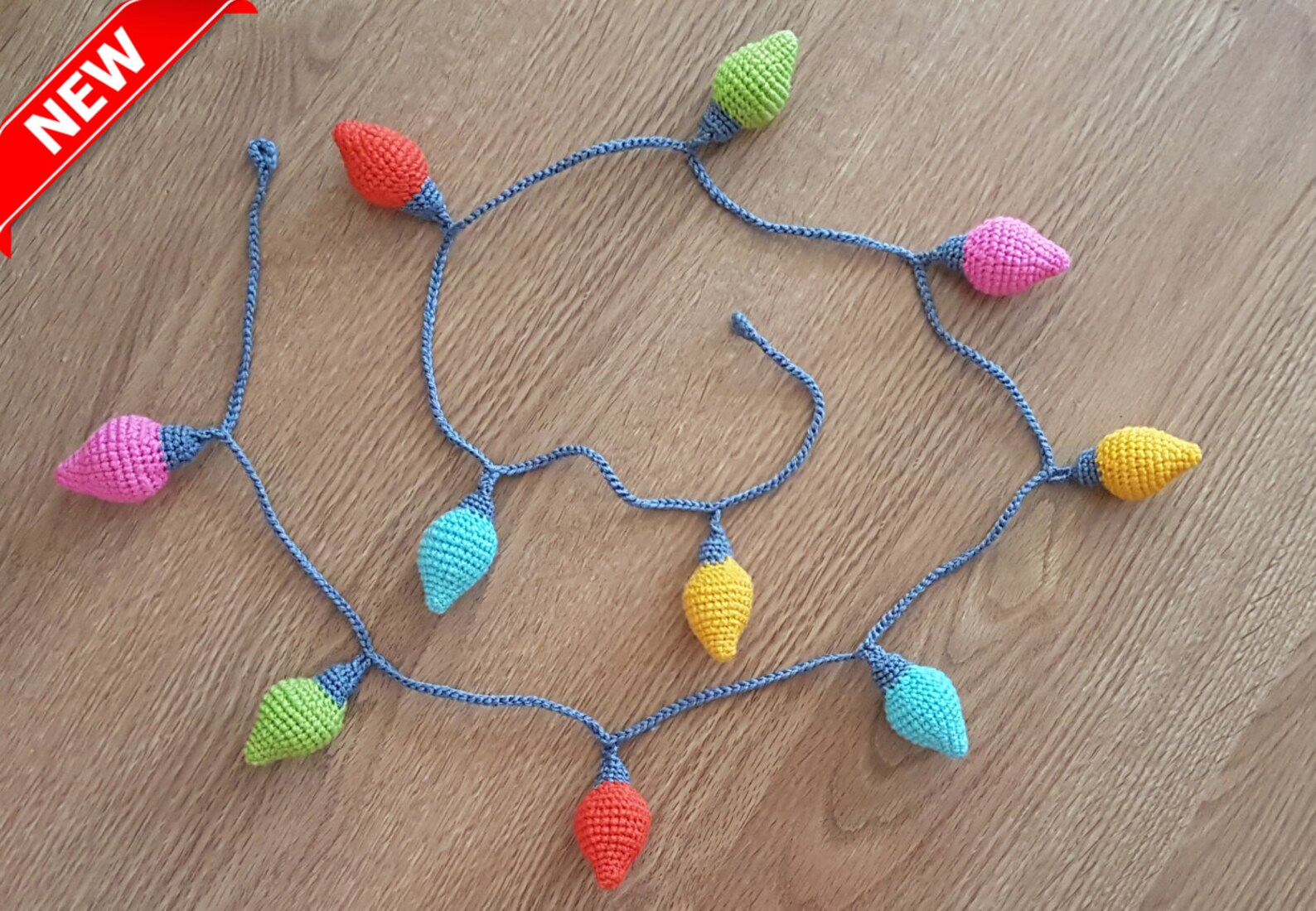 Вязаная гирлянда своими руками