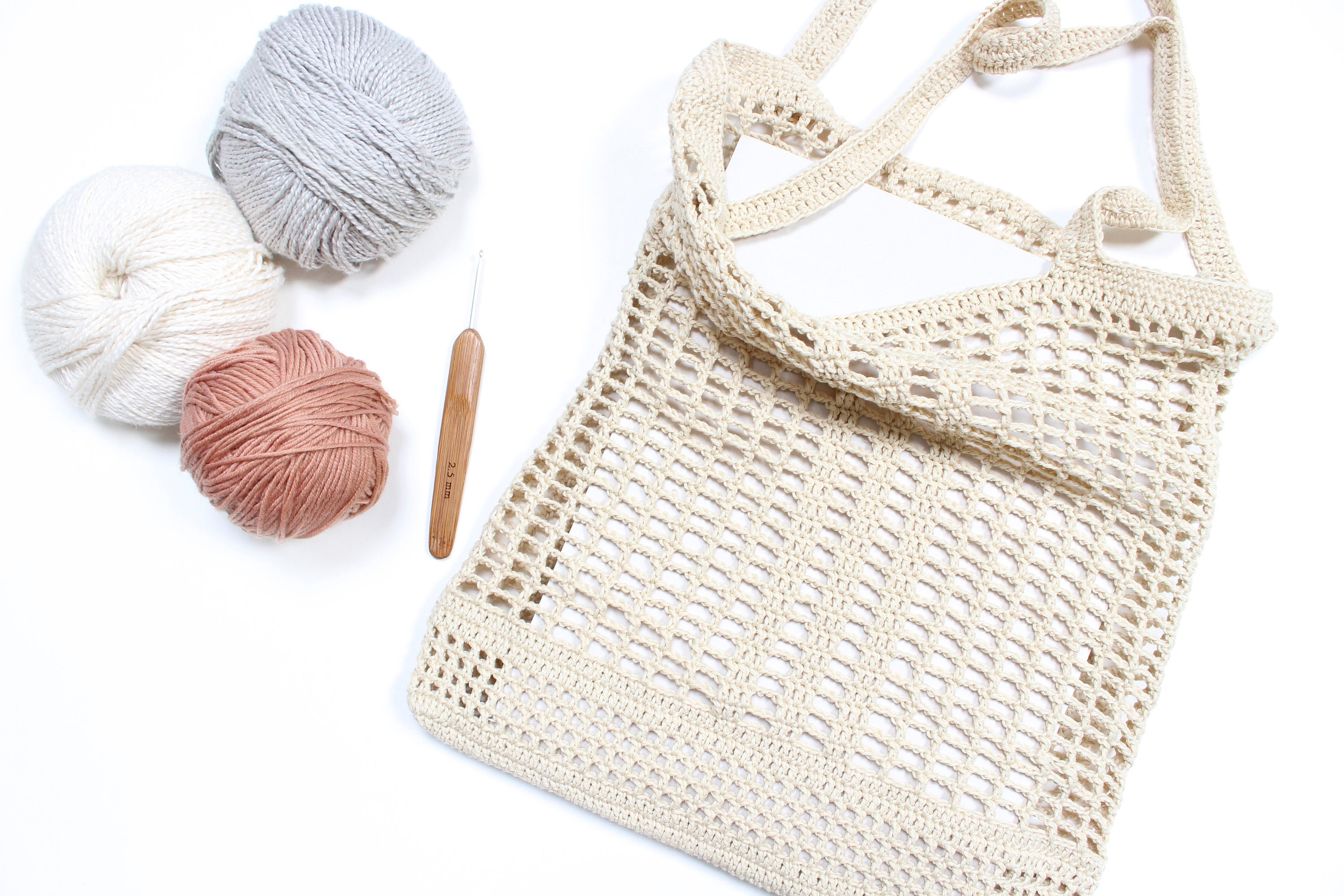 Easy Crochet Net Bag Pattern Etsy