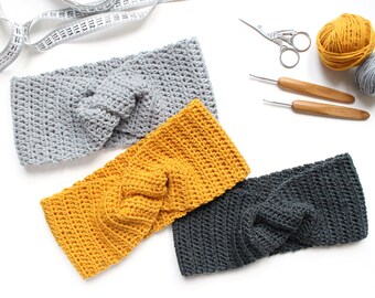 Crochet Headband Earwarmer Bestseller, PDF Pattern