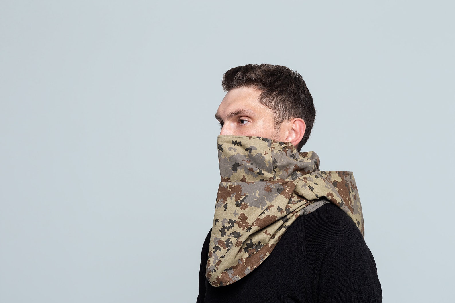 Hiking and hunting scarf Keffiyeh scarf wrap Tactical Etsy