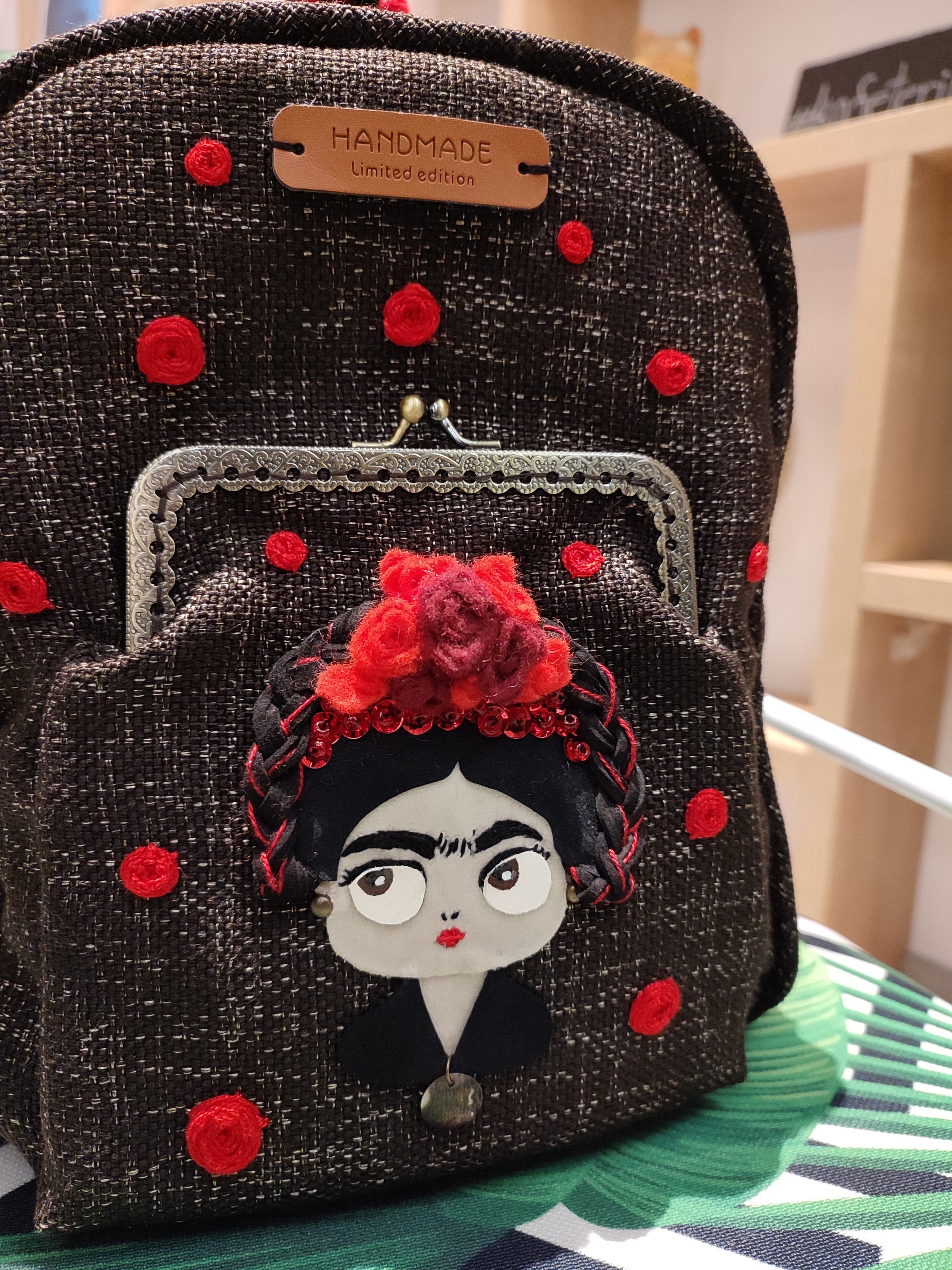 Frida Backpack Frida Kahlo Backpack Frida Kahlo Bag Etsy