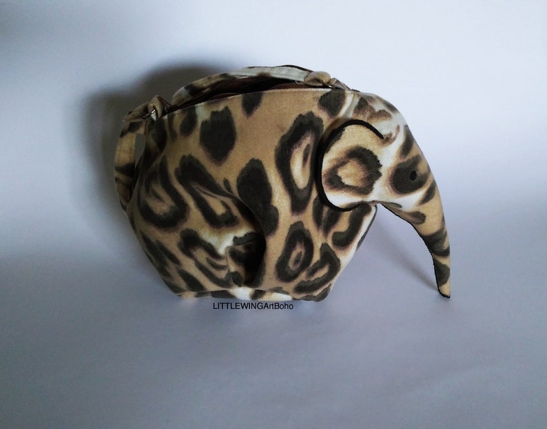Elephant bag,Brown Elephant Bag,Beige Bag,Crossbody Bag,Boho bag,Elephant purse,Handmade bag,Bohemian Boho Bag,Spirit Animal,Elephant Purse