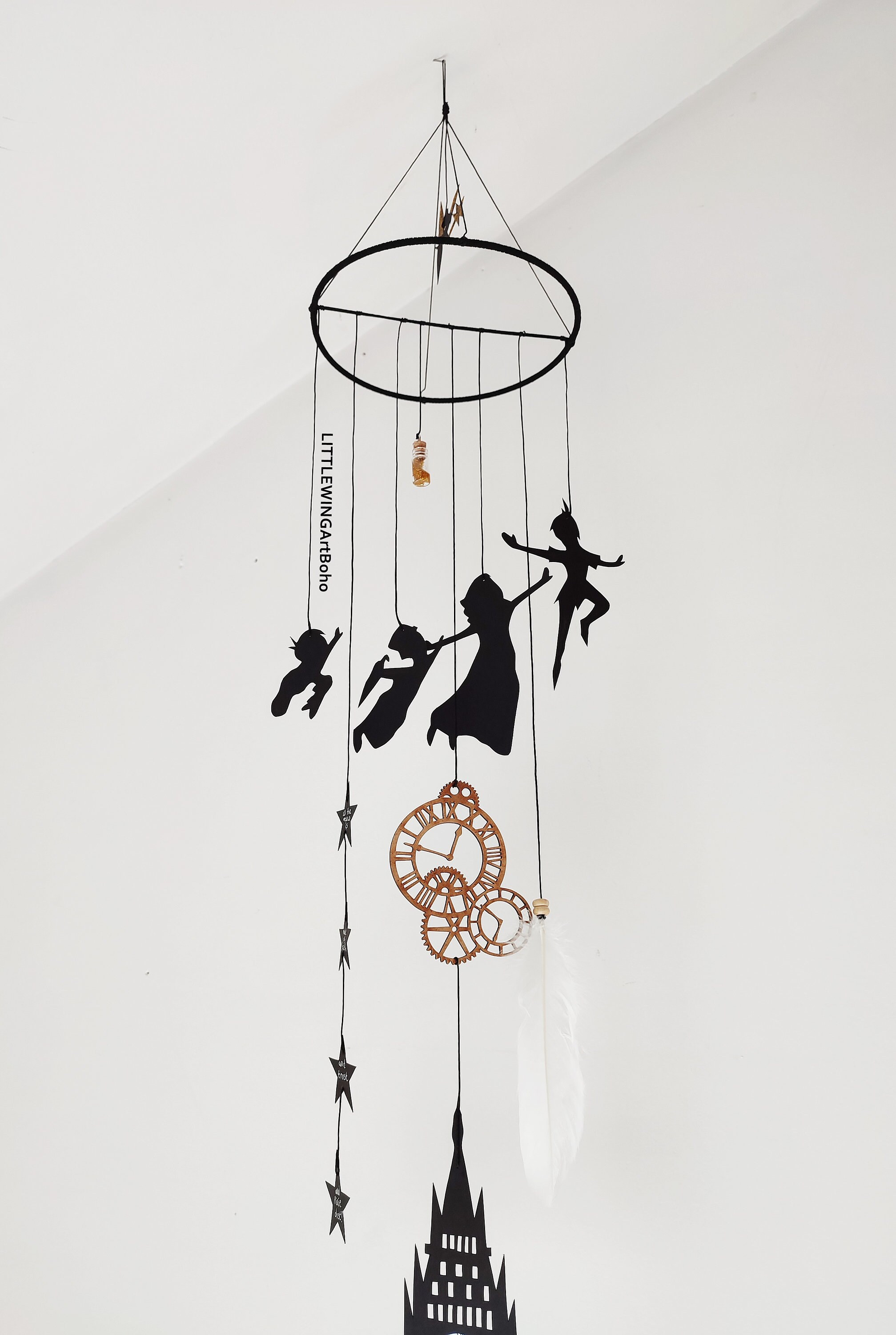 Peter Pan Nursery Peter Pan Mobile Peter Pan Nursery Decor Etsy UK