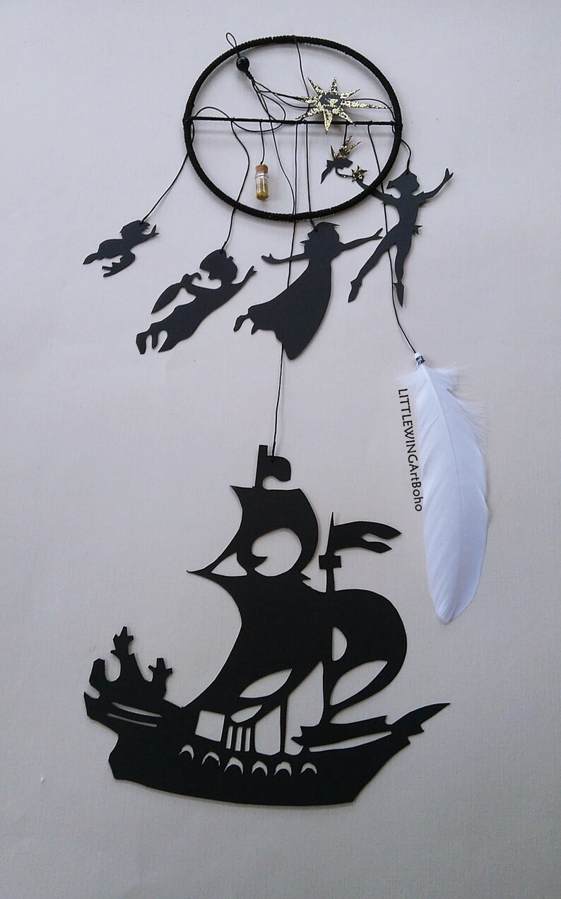 Peter Pan Nursery Peter Pan Mobile Nursery Decor Peter Etsy