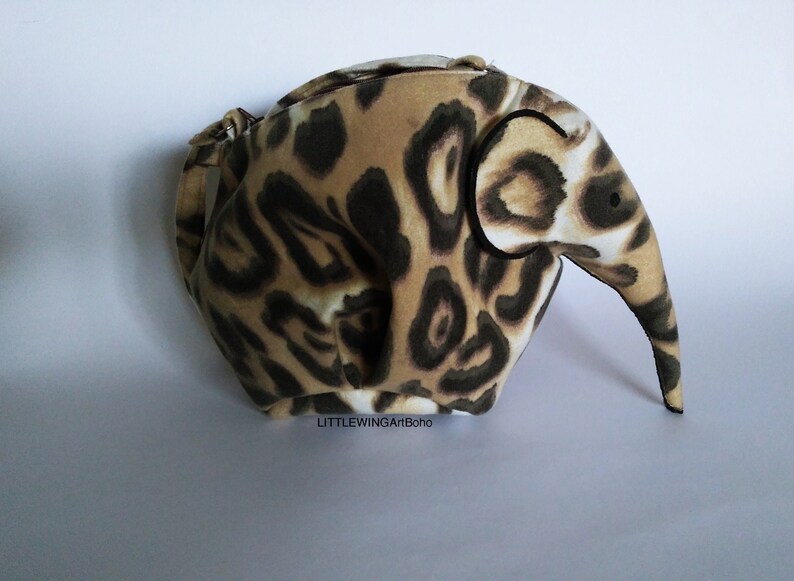Elephant bag,Brown Elephant Bag,Beige Bag,Crossbody Bag,Boho bag,Elephant purse,Handmade bag,Bohemian Boho Bag,Spirit Animal,Elephant Purse